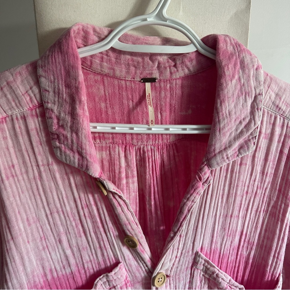 Free People Vibrant Pink Jumpsuit - Picture 5 of 5